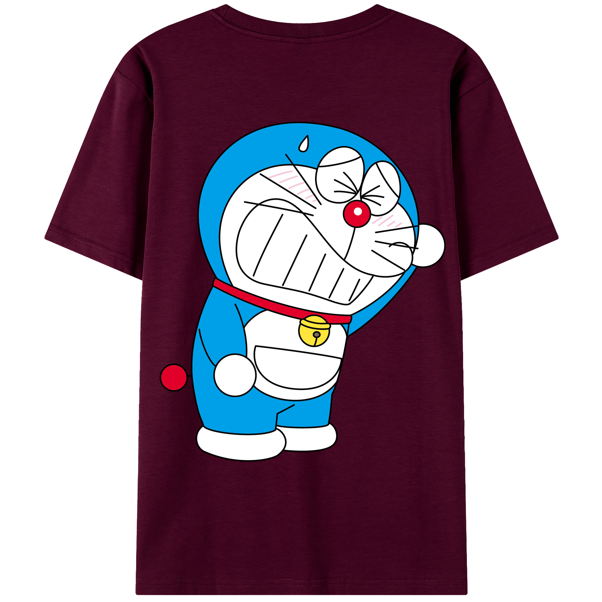 （画像用） ドラえもん Doraemon レディース半袖Tシャツ(バックプリント)